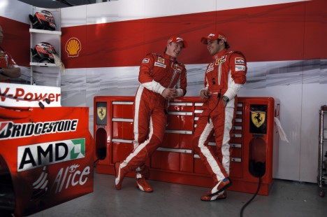 Det bliver de samme kørere i de næste 2 sæsoner hos Ferrari